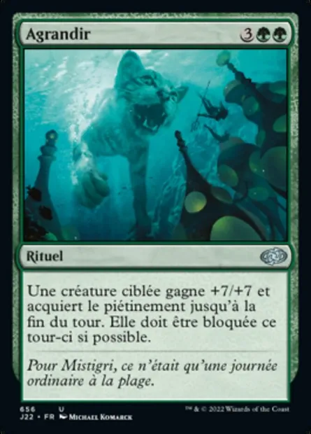 Agrandir, carte Magic J22 656 — extension Jumpstart 2022