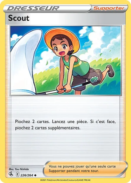 Scout, carte Pokémon FST 226 — extension Poing de Fusion