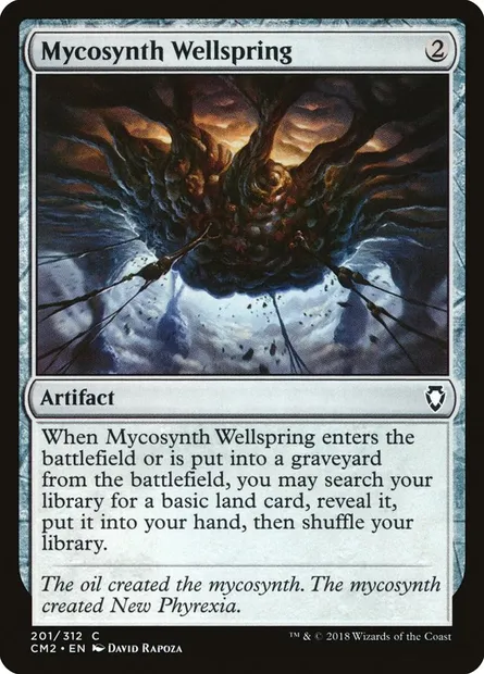 Source de mycosynthèse, carte Magic CM2 201 — extension Commander Anthology Volume II