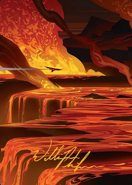 Blast Zone // Blast Zone, carte Magic AEOE 48 — extension Edge of Eternities Art Series