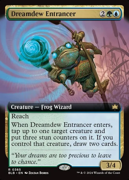 Dreamdew Entrancer, Magic card BLB 365 — Bloomburrow set