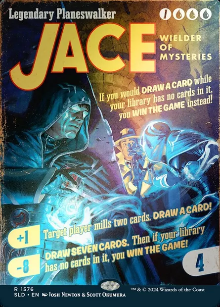 Jace, porteur de mystères, carte Magic SLD 1576★ — extension Secret Lair Drop