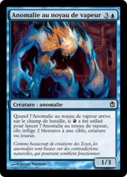 Anomalie au noyau de vapeur, carte Magic DDH 50 — extension Duel Decks: Ajani vs. Nicol Bolas