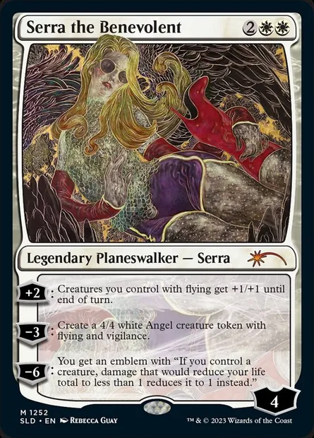 Serra the Benevolent, Magic card SLD 1252 — Secret Lair Drop set