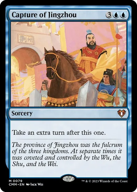 Capture of Jingzhou, Magic card CMM 79 — Commander Masters set