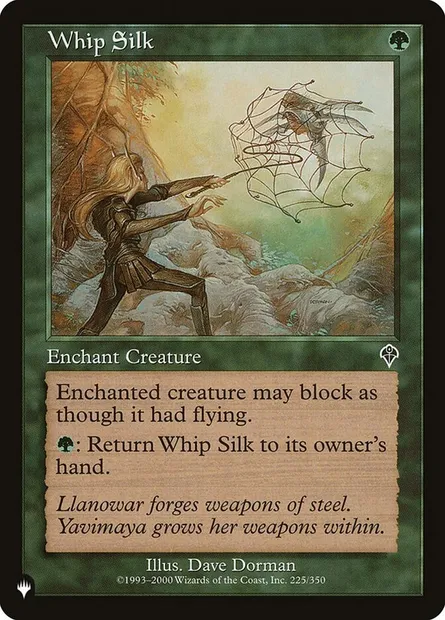 Whip Silk, Magic card PLST INV-225 — The List set