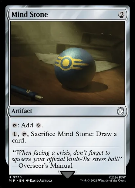 Mind Stone, Magic card PIP 235 — Fallout set