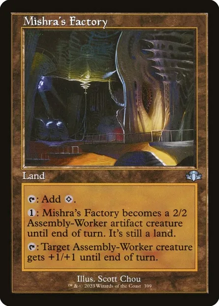 Mishra's Factory, Magic card DMR 399 — Dominaria Remastered set