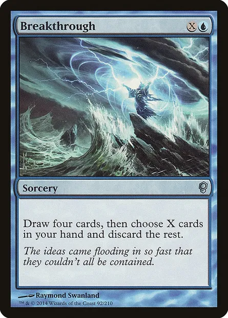 Breakthrough, Magic card CNS 92 — Conspiracy set