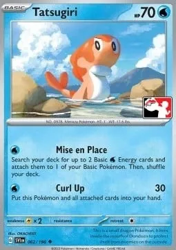 Tatsugiri, Pokémon card PPS 062-5 — Play! Pokémon Prize Pack Series set
