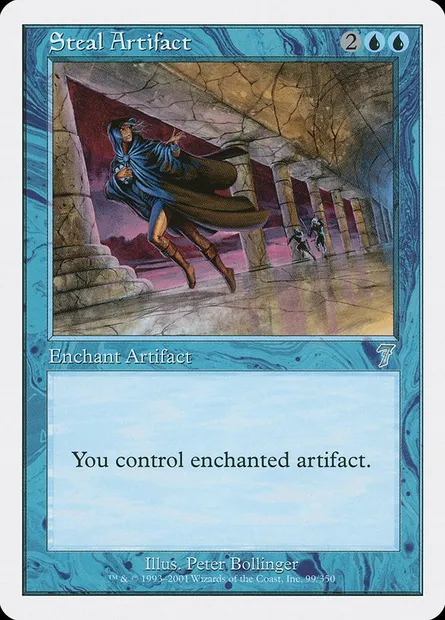 Steal Artifact, Magic card 7ED 99 — Seventh Edition set