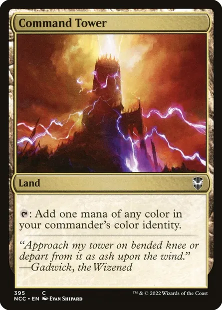 Command Tower, Magic card NCC 395 — New Capenna Commander set