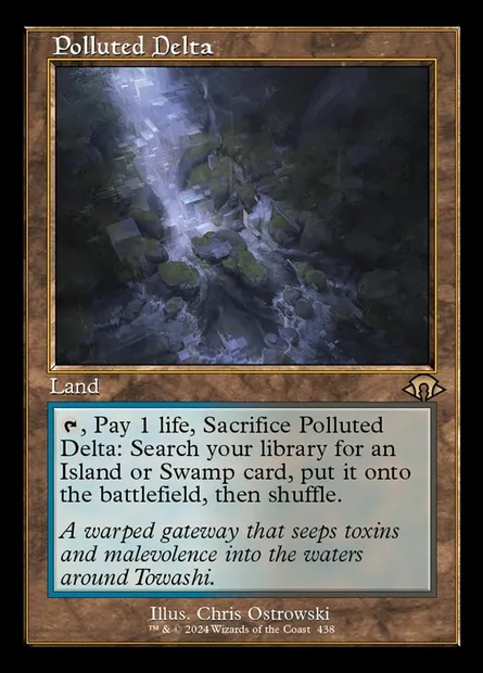 Polluted Delta, Magic card MH3 438 — Modern Horizons 3 set