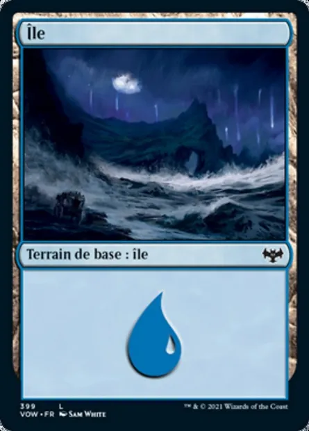 Île, carte Magic VOW 399 — extension Innistrad : noce écarlate