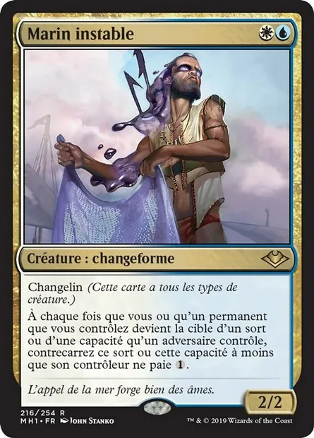 Marin instable, carte Magic MH1 216 — extension Horizons du Modern