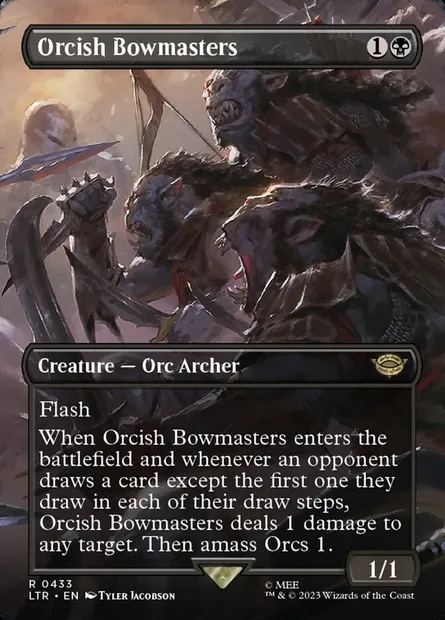 Orcish Bowmasters, Magic card LTR 433 — The Lord of the Rings: Tales of Middle-earth set
