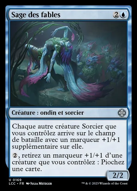 Sage des fables, carte Magic LCC 169 — extension The Lost Caverns of Ixalan Commander