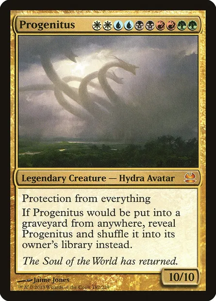 Progénitus, carte Magic MMA 182 — extension Modern Masters
