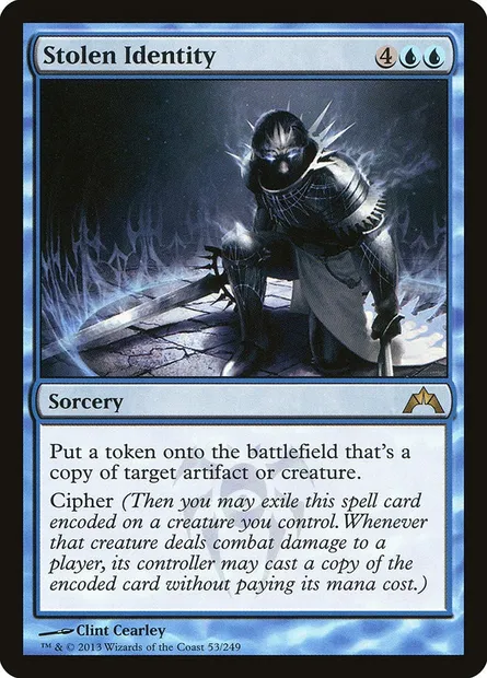 Stolen Identity, Magic card GTC 53 — Gatecrash set