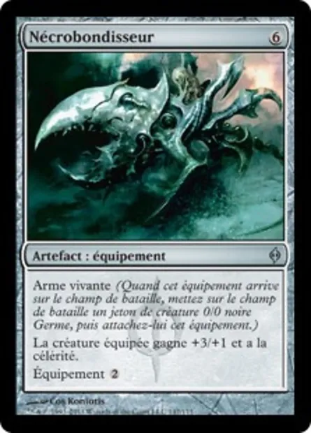 Nécrobondisseur, carte Magic NPH 147 — extension La Nouvelle Phyrexia