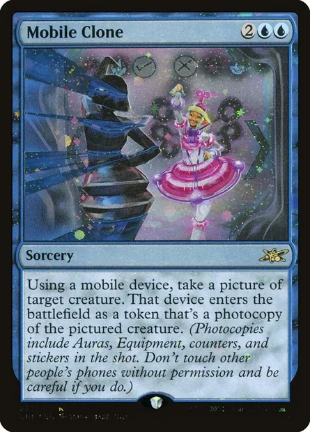 Mobile Clone, Magic card UNF 337 — Unfinity set