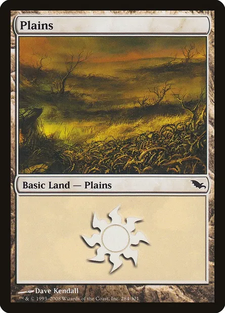 Plains, Magic card SHM 284 — Shadowmoor set