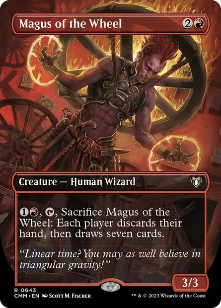 Magus of the Wheel, Magic card CMM 643 — Commander Masters set
