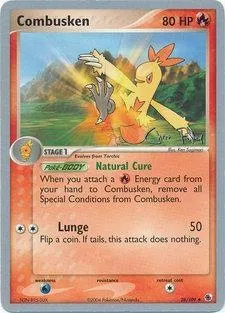 Combusken, Pokémon card WCD04 028 — World Championship Decks 2004 set