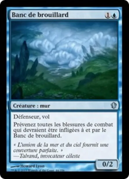 Banc de brouillard, carte Magic C13 44 — extension Commander 2013