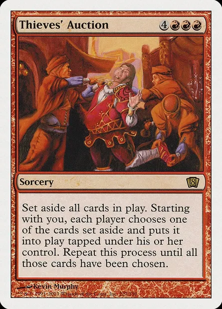 Thieves' Auction, Magic card 8ED 227 — Eighth Edition set