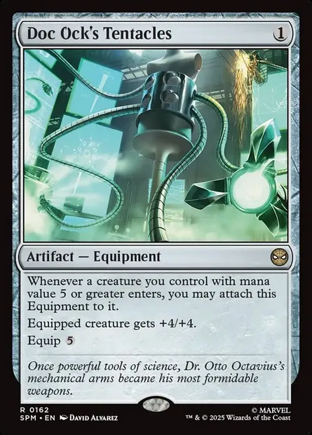 Doc Ock's Tentacles, Magic card SPM 162 — Marvel's Spider-Man set