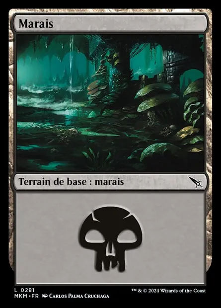 Marais, carte Magic MKM 281 — extension Murders at Karlov Manor