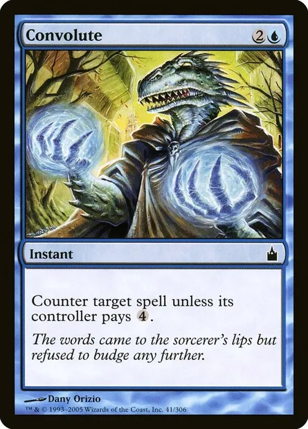 Convolute, Magic card RAV 41 — Ravnica: City of Guilds set