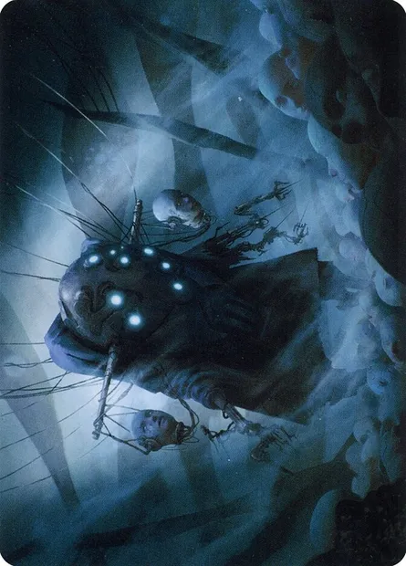 Meldweb Curator // Meldweb Curator, Magic card AONE 16 — Phyrexia: All Will Be One Art Series set
