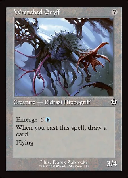 Wretched Gryff, Magic card INR 332 — Innistrad Remastered set
