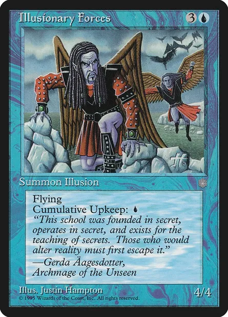 Illusionary Forces, Magic card ICE 75 — Ice Age set