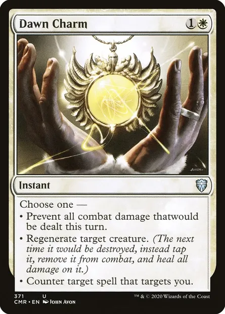 Dawn Charm, Magic card CMR 371 — Commander Legends set