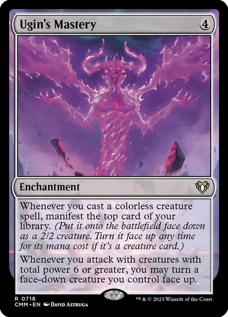 Ugin's Mastery, Magic card CMM 718 — Commander Masters set