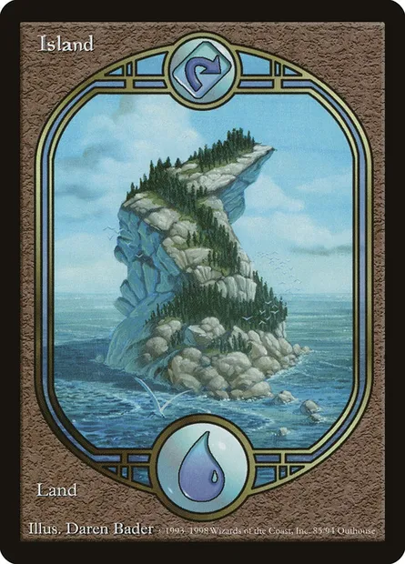 Île, carte Magic UGL 85 — extension Unglued
