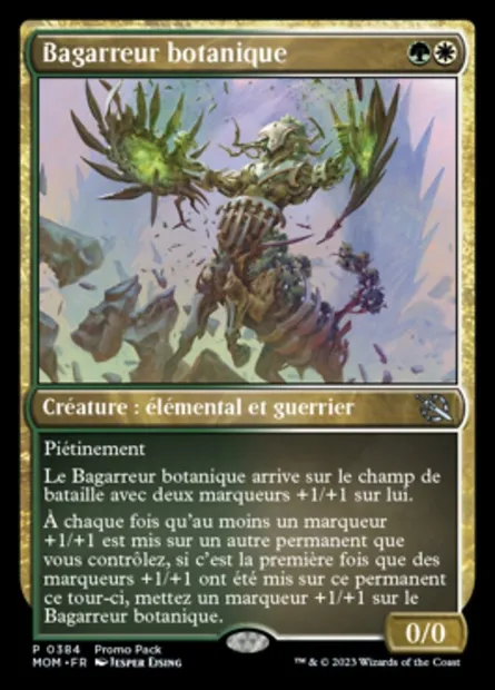Bagarreur botanique, carte Magic MOM 384 — extension L'invasion des machines