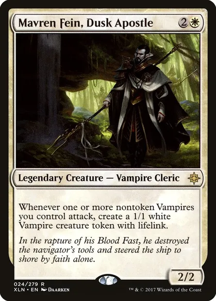 Mavren Fein, Dusk Apostle, Magic card XLN 24 — Ixalan set