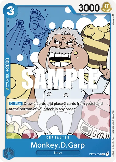 Monkey D. Garp, carte One Piece OP05-054 — extension AWAKENING OF THE NEW ERA
