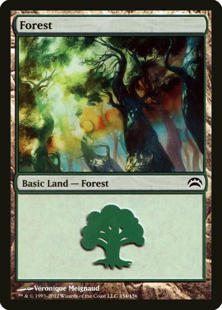 Forest, Magic card PC2 154 — Planechase 2012 set