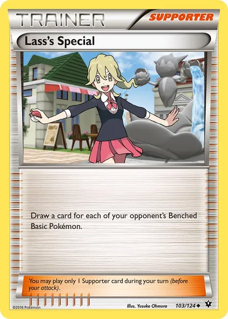 Lass's Special, Pokémon card FCO 103 — Fates Collide set