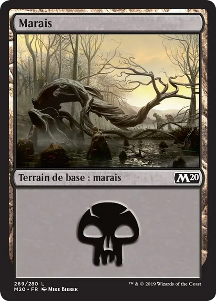 Marais, carte Magic M20 269 — extension Core Set 2020