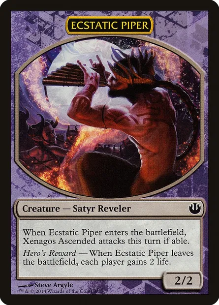 Ecstatic Piper, Magic card TDAG 3 — Defeat a God set