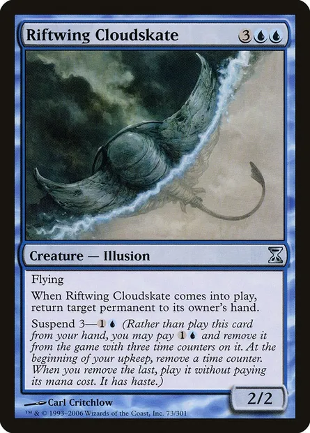 Riftwing Cloudskate, Magic card TSP 73 — Time Spiral set