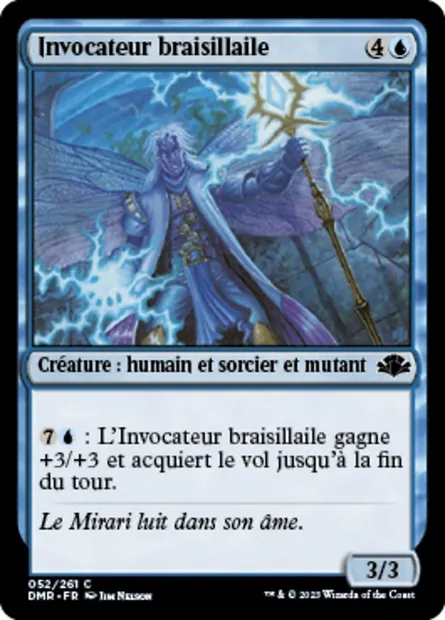 Invocateur braisillaile, carte Magic DMR 52 — extension Dominaria Remastered