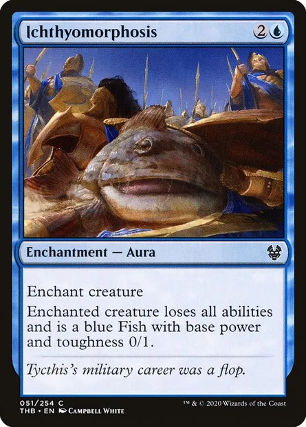 Ichthyomorphosis, Magic card THB 51 — Theros Beyond Death set