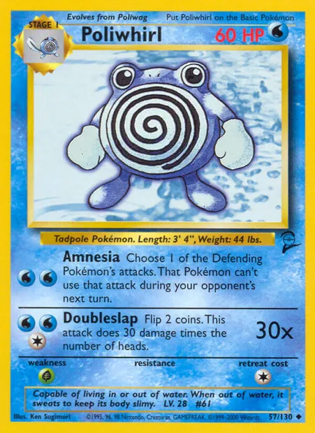 Têtarte, carte Pokémon B2 57 — extension Base Set 2